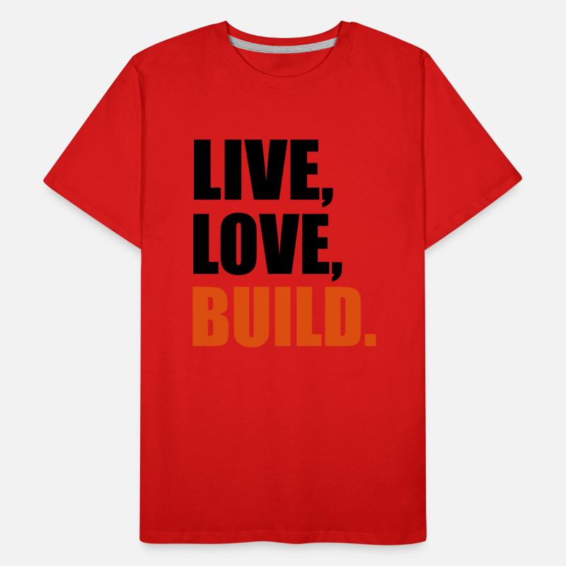 Construction T-shirt bio Premium Homme