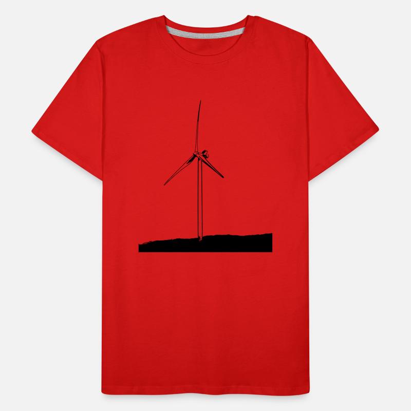 windmill Men's Premium Organic T-Shirt