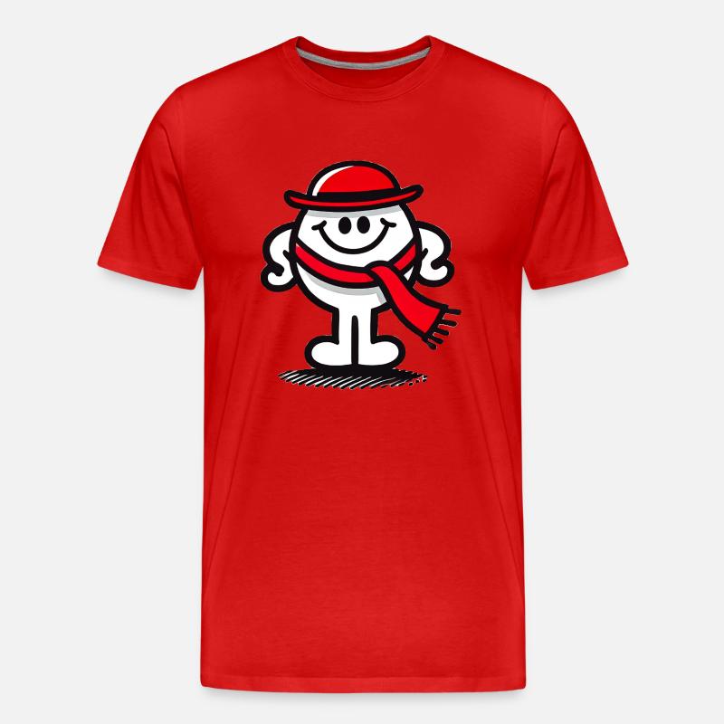 Feria - Männer Premium Bio T-Shirt - Rot