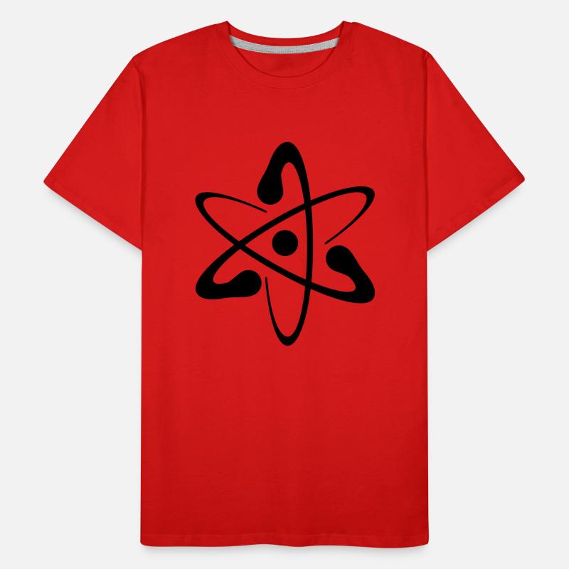 1c_science_atom Men's Premium Organic T-Shirt