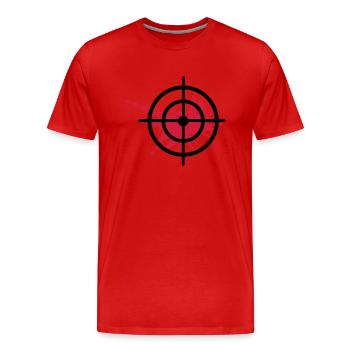 Blut - Männer Premium Bio T-Shirt - Rot - Vorne - Damien (186cm)