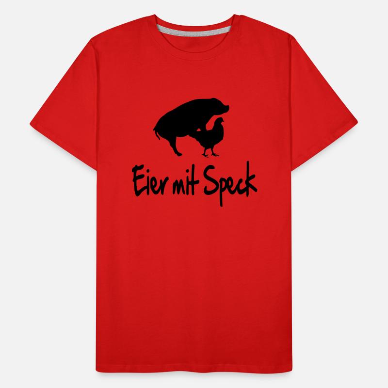 eier_mit_speck T-shirt bio Premium Homme