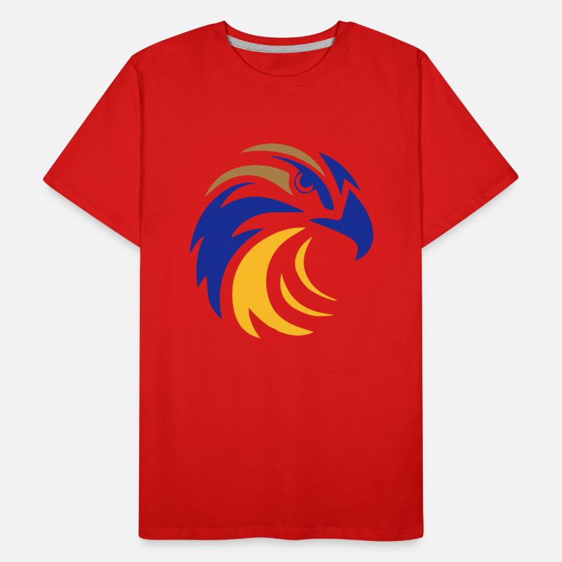 Adlerkopf Eagle Männer Premium Bio T-Shirt