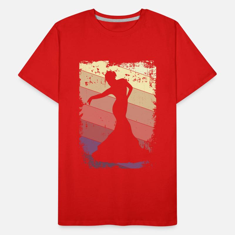 Dancing Dancer Men's Premium Organic T-Shirt
