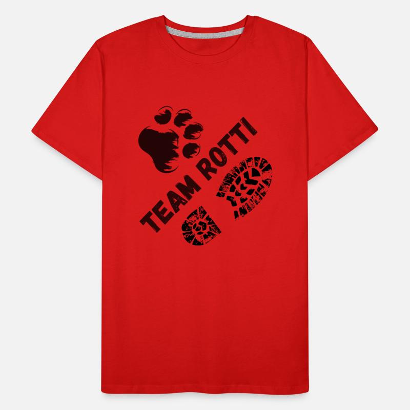 Rottweiler - Team Rotti Männer Premium Bio T-Shirt