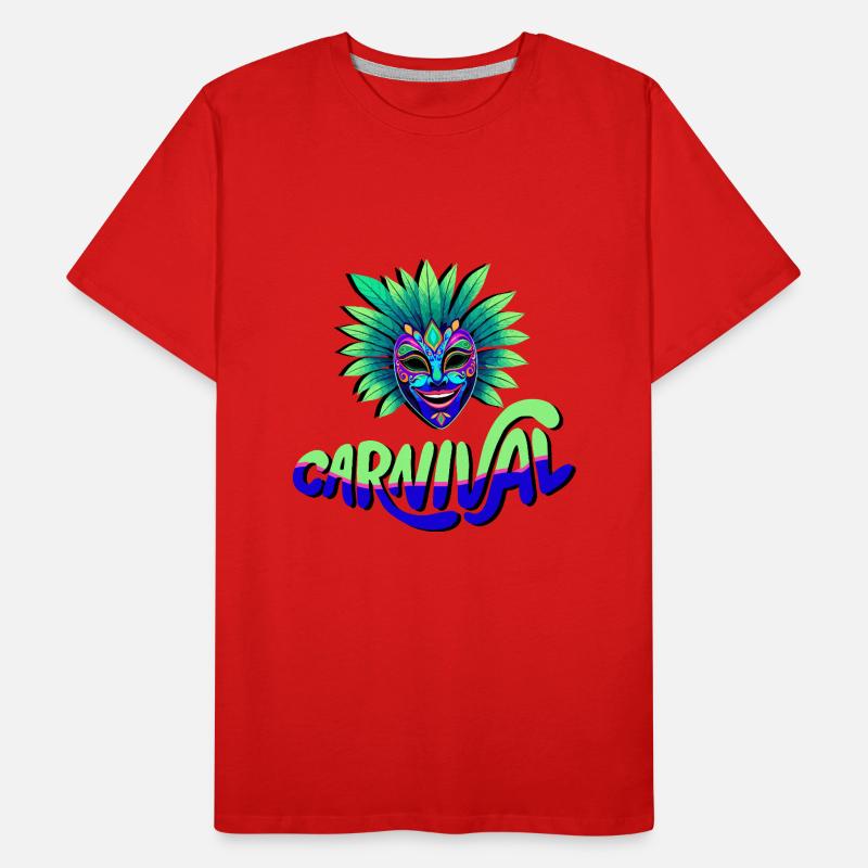 Masque de carnaval T-shirt bio Premium Homme