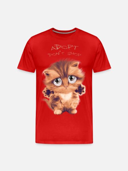 Adopt - T-shirt bio Premium Homme - rouge