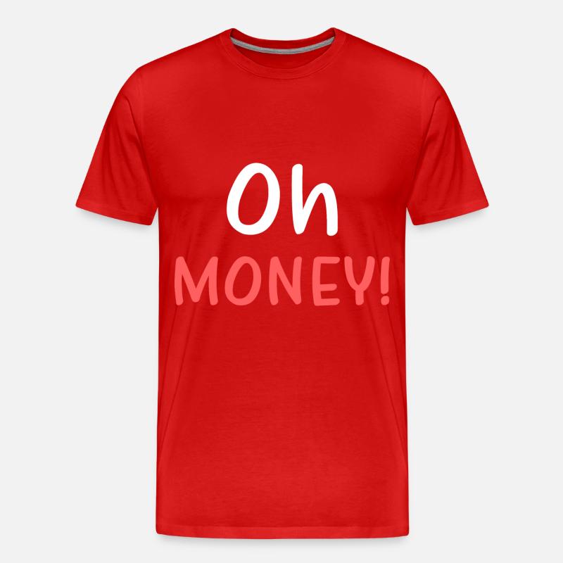 OH HONIG - Männer Premium Bio T-Shirt - Rot