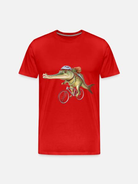 Gar - Männer Premium Bio T-Shirt - Rot