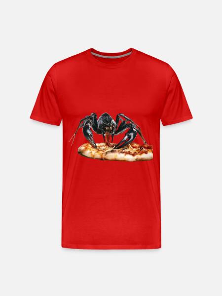 Skorpion - Männer Premium Bio T-Shirt - Rot