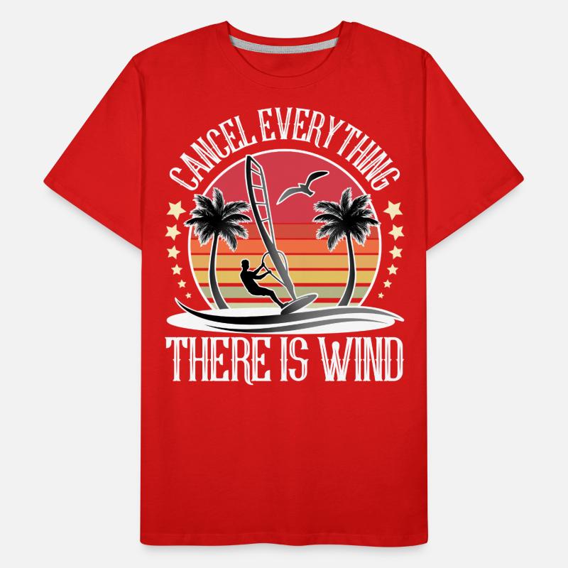 Planche à voile Windsurf Windsurf T-shirt bio Premium Homme