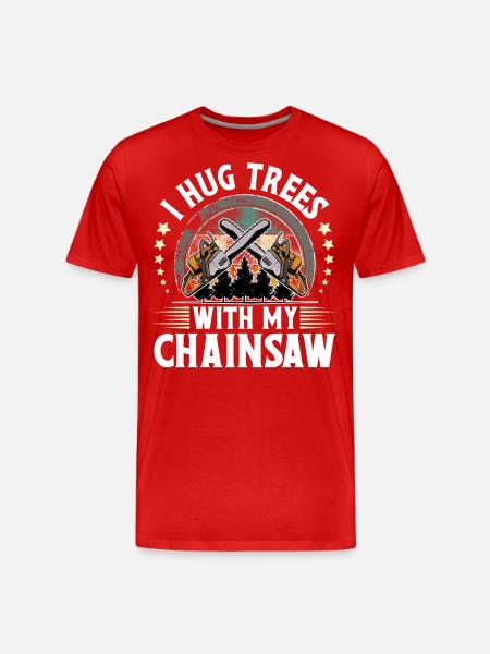 Lumberjack - Men's Premium Organic T-Shirt - red