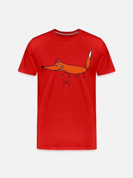 smart - Men's Premium Organic T-Shirt - red