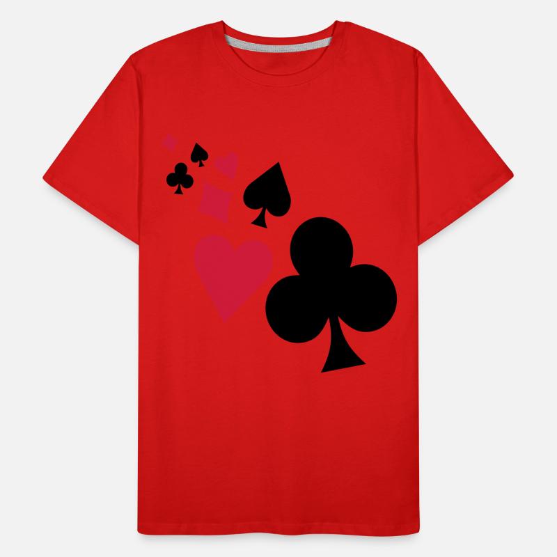 Playing Cards Männer Premium Bio T-Shirt