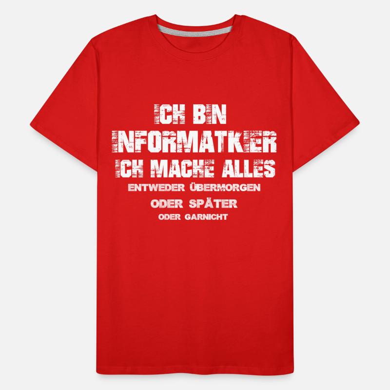 informatiker Männer Premium Bio T-Shirt