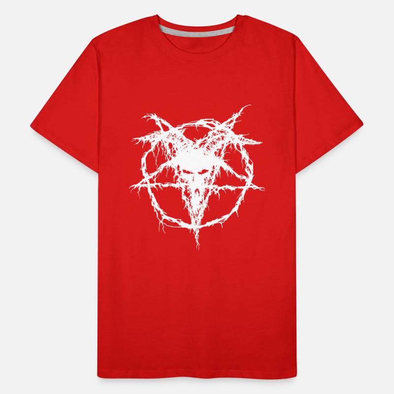 weiße Ziege Männer Premium Bio T-Shirt