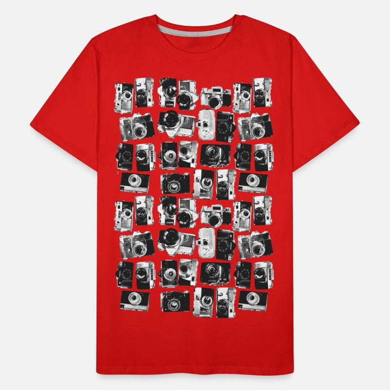 caméras classiques T-shirt bio Premium Homme