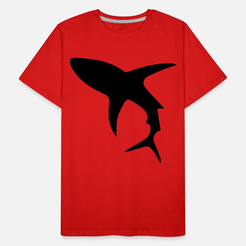 Shark Männer Premium Bio T-Shirt
