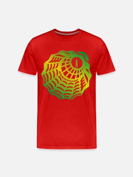 Badminton (License-To-Smash-Edition) - Men's Premium Organic T-Shirt - red