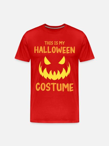 Costume d’Halloween effrayant - T-shirt bio Premium Homme - rouge