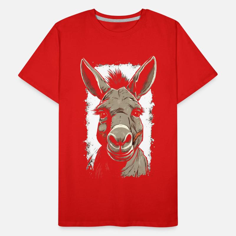 Âne âne mulet mulet mulet T-shirt bio Premium Homme
