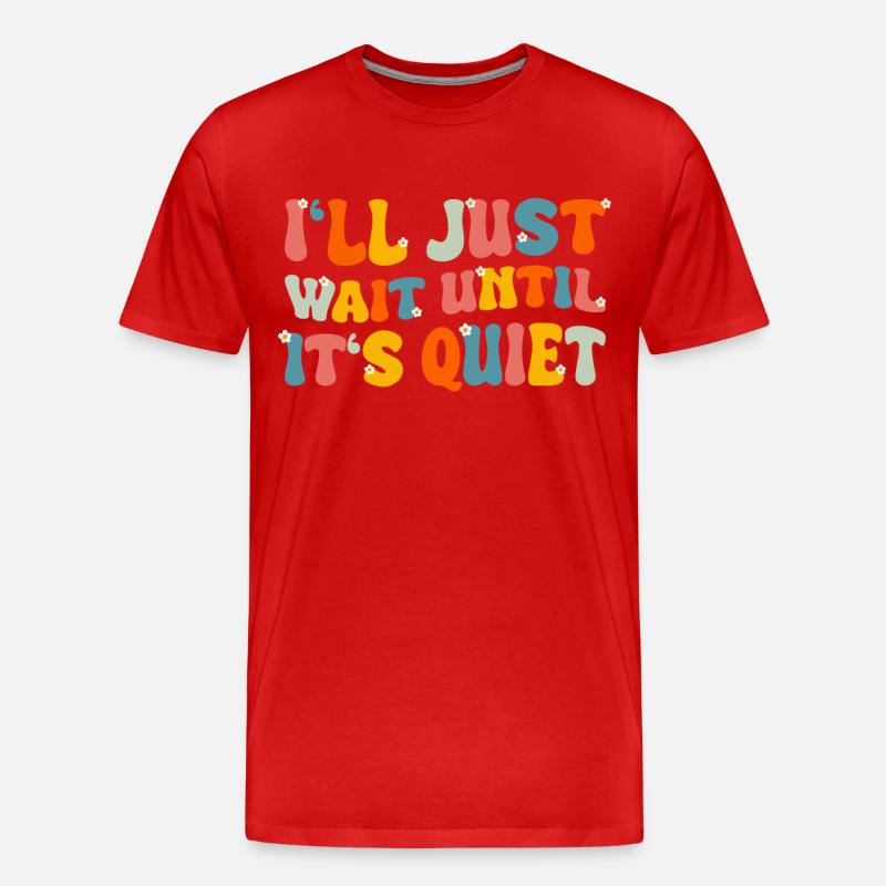 Enseignant Professeur d’école Enseignant Enseignant - T-shirt bio Premium Homme - rouge