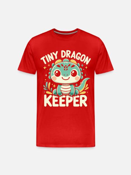 Lizard Reptiles Lizards Animal - Men's Premium Organic T-Shirt - red