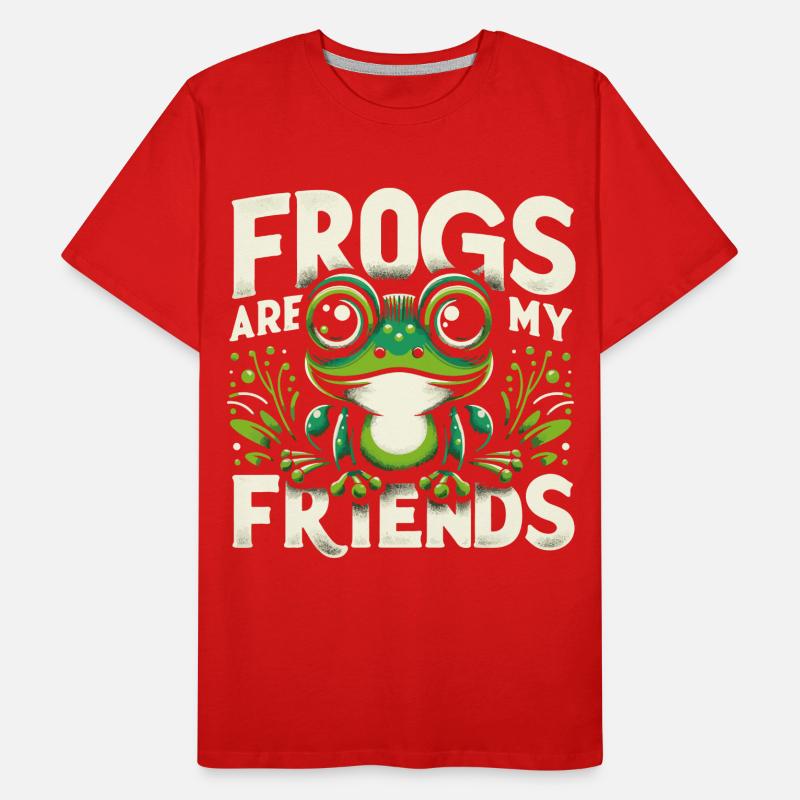 Frog Toad Men's Premium Organic T-Shirt