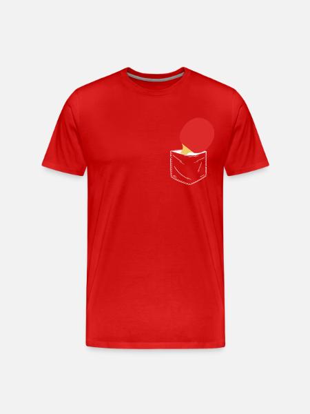 Table tennis Table tennis player - Men's Premium Organic T-Shirt - red