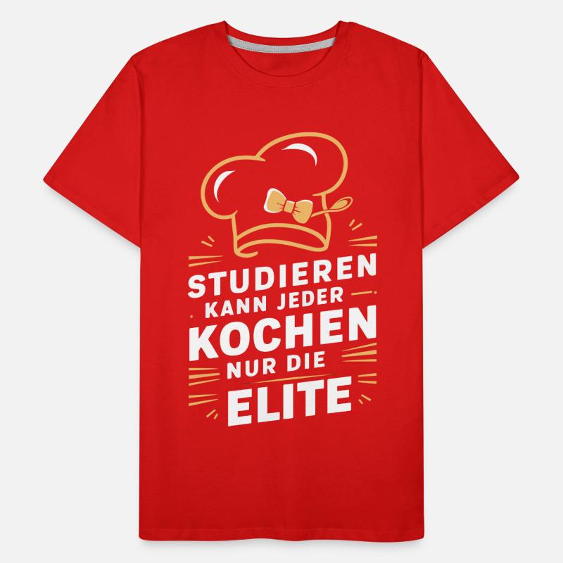 Chef cuisinier T-shirt bio Premium Homme