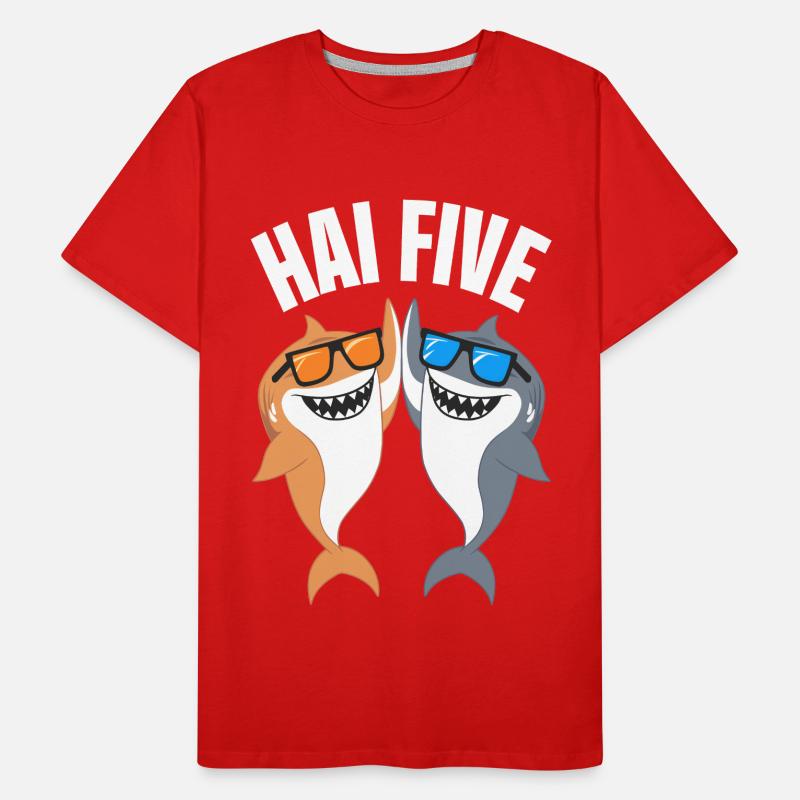 Requin Requin Requins Requin T-shirt bio Premium Homme