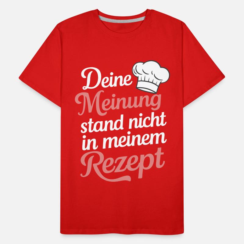 Chef Chef T-shirt bio Premium Homme