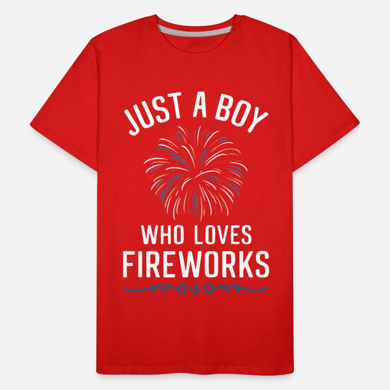 Pyrotechnics Fireworks Pyrotechnics Men's Premium Organic T-Shirt