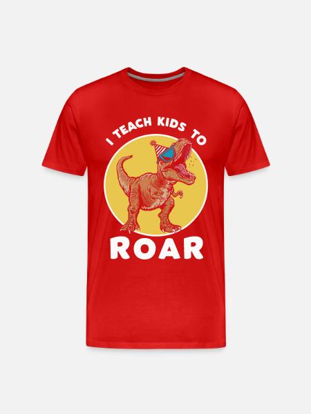 Speech Therapist Speech Therapy - Men's Premium Organic T-Shirt - red