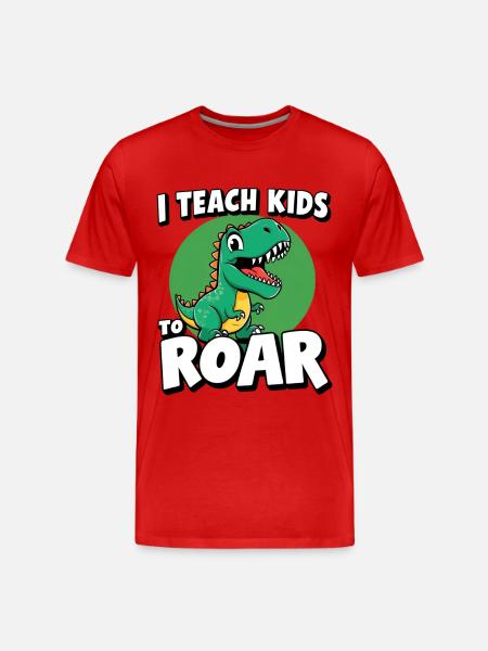 Speech Therapist Speech Therapy - Men's Premium Organic T-Shirt - red