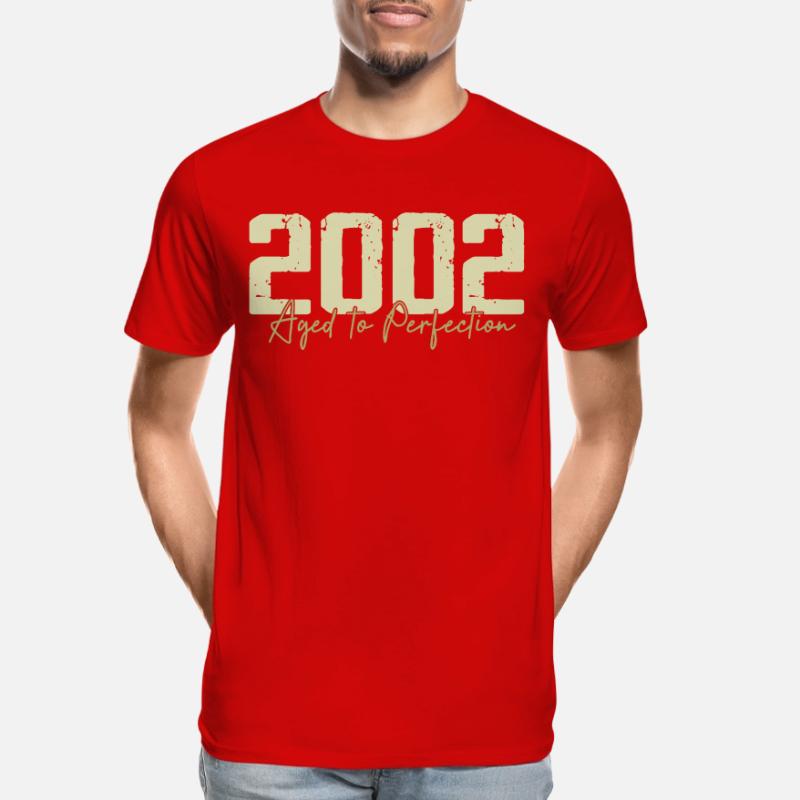 Original 2002 Retro 2002 Birthday Gift 2002 Men's Premium Organic T-Shirt