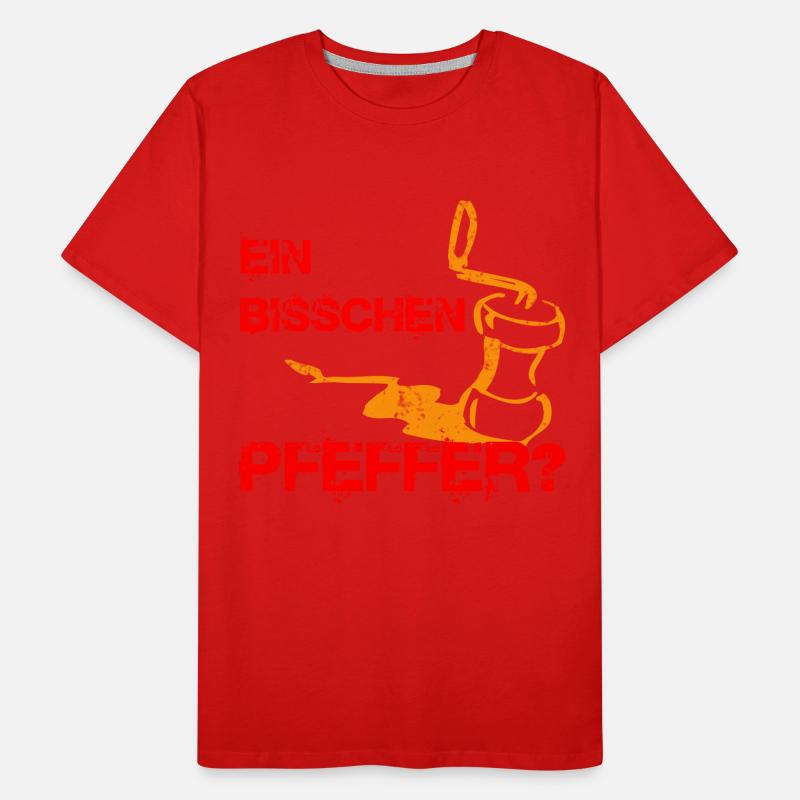 Ein bisschen Pfeffer Männer Premium Bio T-Shirt