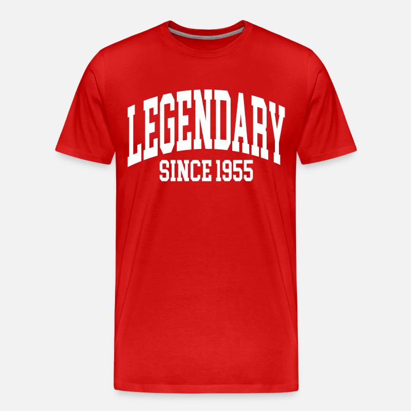 Legendary since 1955 - Männer Premium Bio T-Shirt - Rot