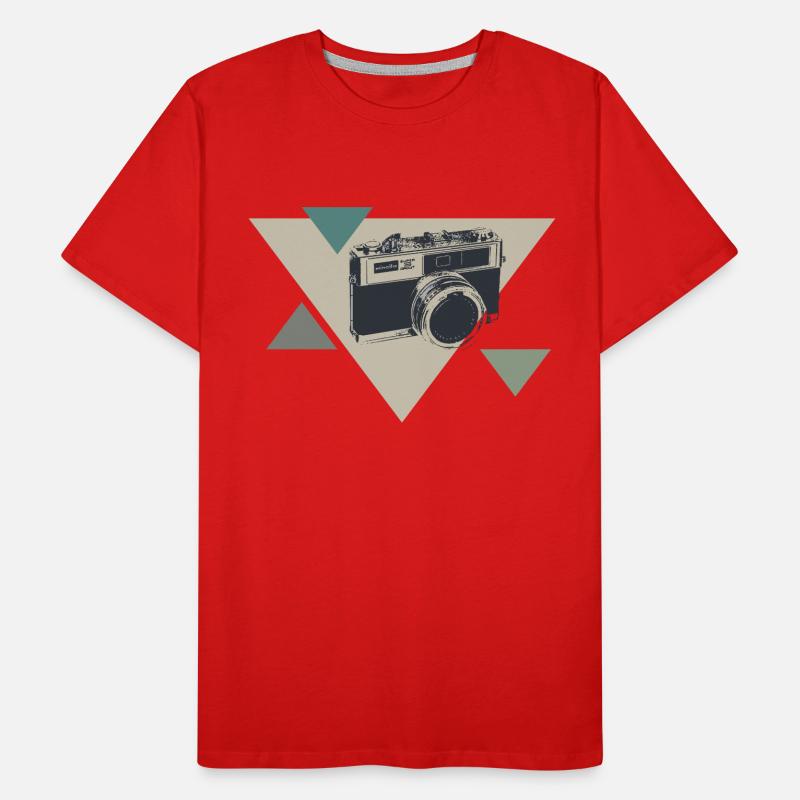 camera Men's Premium Organic T-Shirt