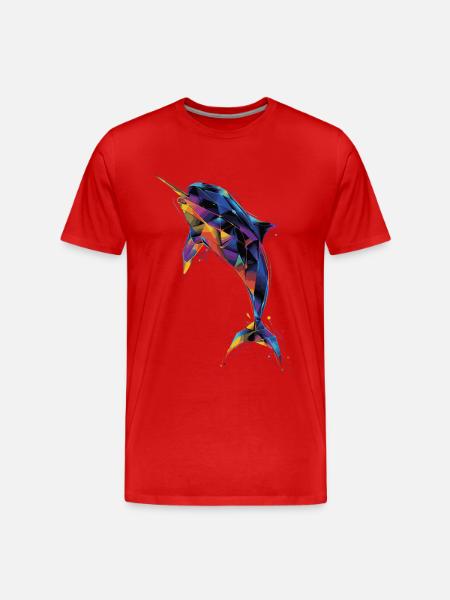 Narval - T-shirt bio Premium Homme - rouge