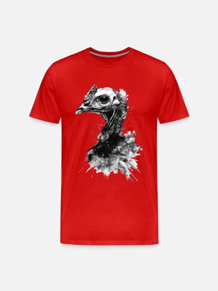 Turkey - Men's Premium Organic T-Shirt - red