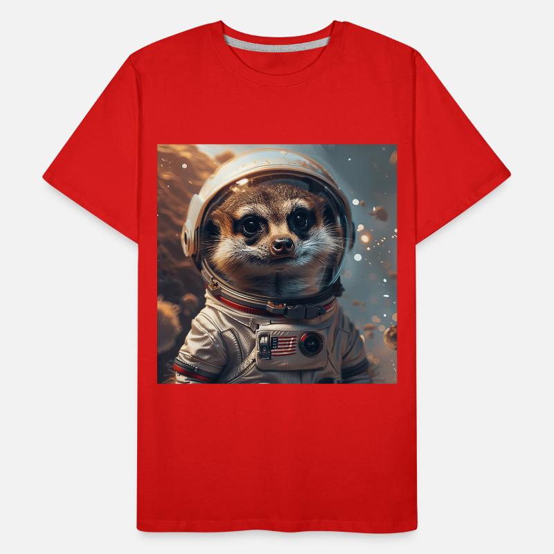 Erdmännchen Männer Premium Bio T-Shirt