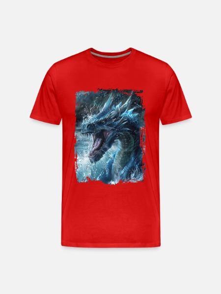 Kite - Men's Premium Organic T-Shirt - red