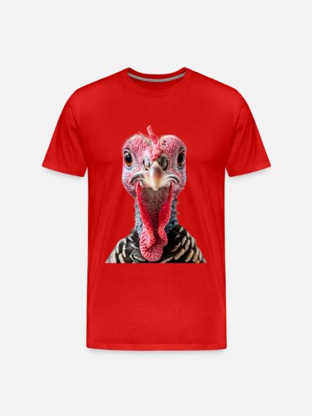 Turkey - Men's Premium Organic T-Shirt - red