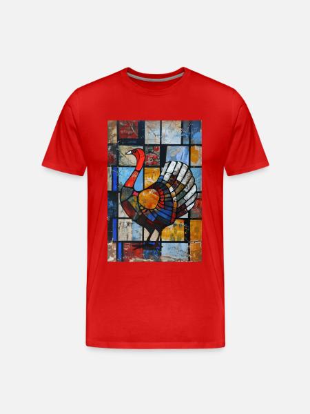 Turkey - Men's Premium Organic T-Shirt - red