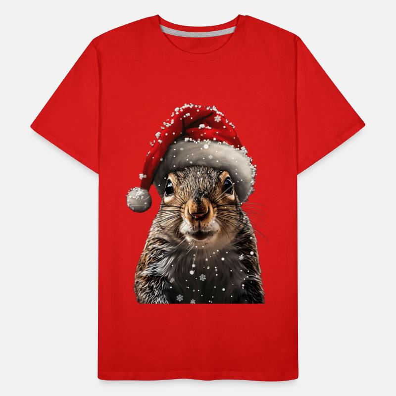 Écureuil T-shirt bio Premium Homme