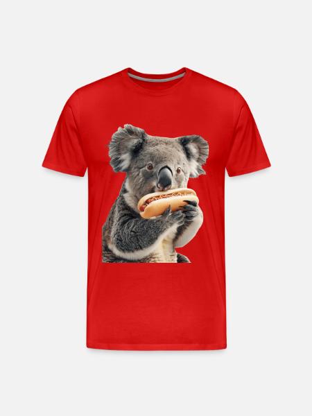 Koala - T-shirt bio Premium Homme - rouge