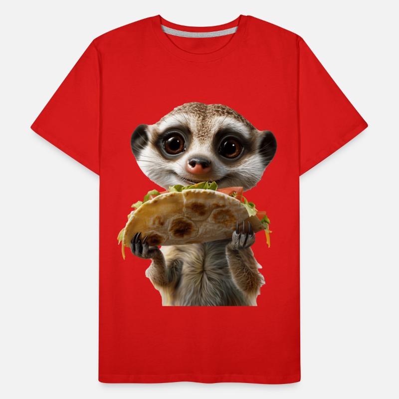 Erdmännchen Männer Premium Bio T-Shirt