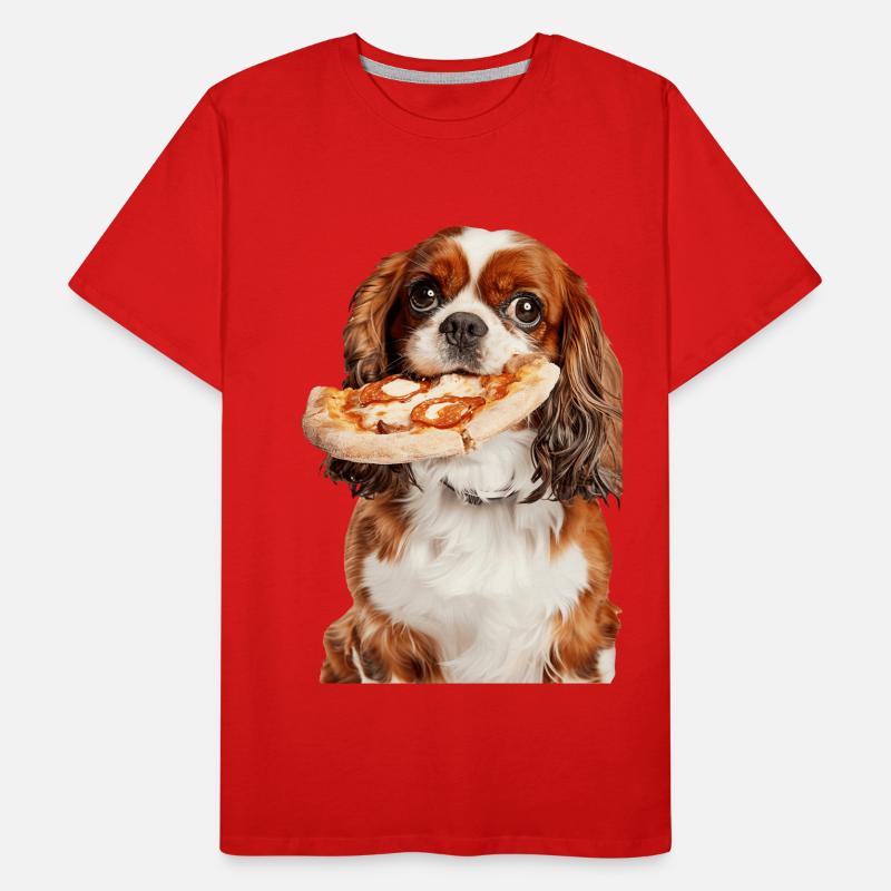 Cavalier King Spaniel Männer Premium Bio T-Shirt