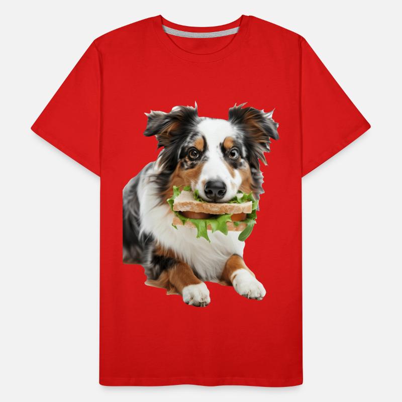 Australian Shepherd Men's Premium Organic T-Shirt